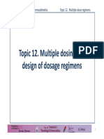 Topic 12. Multiple Doses