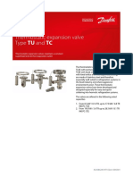 Thermostatic Expansion Valve Type TU and TC