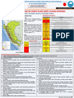 Boletín Informativo de Aviso de Corto Plazo Ante Lluvias Intensas N°071 2023 Del 12 03 2023