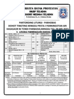 Tingting Minggu Pentakosta 28 Mei 2023