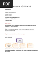 Defect Management Board Questions With Answer