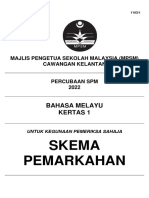 2022 Kelantan - MPSM Bahasa - Melayu K1 Jawapan