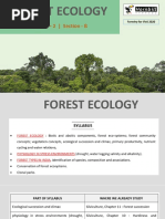 Forest Ecology