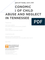 The Economic Costs of Child Abuse and Neglect in Tennessee