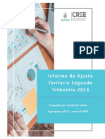 Informe de 2do Ajuste Tarifario 2023