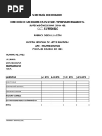 Rubricas-Hojas de Evaluacion-Artes Plasticas