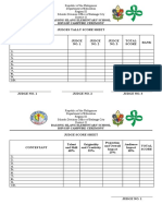 Scouts Got Talent Score Sheet