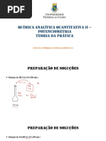 Potenciometria - Teoria Da Prática