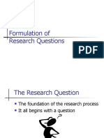 Unit II Research Questions Objectives Hypothesis