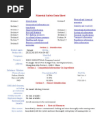 Diluent MSDS