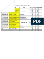 Bike Parts Update