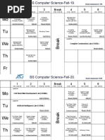 Final Time Table S-23