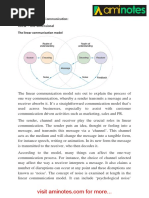 3 Models of Communication