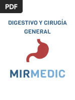 Resumen Digestivo y Cirugía General Mirmedic