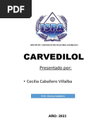 Carvedilol