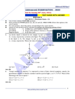 Paper 2 With Answer Physics