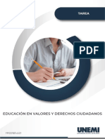 Educacion en Valores Trabajo 01