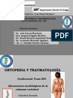 Conferencia Tema XIV. Columna Vertebral