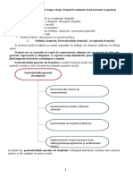 Tema 4. Consideraţii Generale Despre Drept. Dreptul În Sistemul Social Normativ Și Spiritual