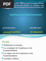 12-Expérience Et Expérimentation