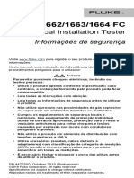 Electrical Installation Tester: Informações de Segurança