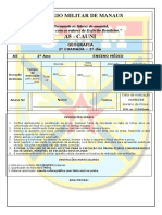 A5 2º Dia CAUNI - Geografia - 2 CH