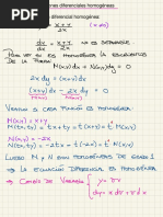 Ejercicio Homogénea