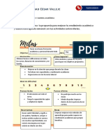 Propuesta de Objetivos y Agenda Académica