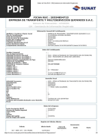 Ficha Ruc 2023