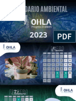 Calendario Ambiental Ohla 2023