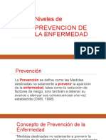 Niveles de Prevencion