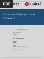 2do Avance Del Proyecto Final