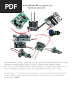 Controladores Driver para Led