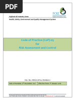 CoP 05 Risk Assessment and Control Revised 07 - 12 - 2017