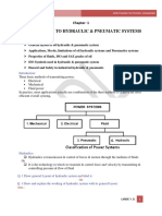 Chapter 1. Introduction To Hydraulic & Pneumatic Systems