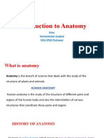 Anatomy Lec 1 (Introduction)