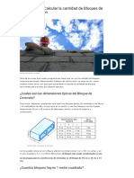 CONS Calcular La Cantidad de Bloques