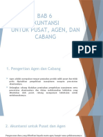 Bab 6 Akuntansi Untuk Pusat, Agen, Dan Cabang