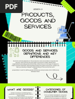 Product, Goods and Services