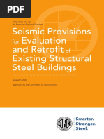 Seismic Provision For Evaluation and Retrofit of Structure ANSI-AIS 342-22w