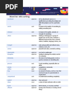 Ielts Writing