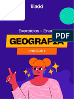 Exercicios Enem - Geografia - Unidade 1