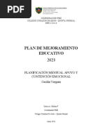 Planificación de Intervención Mensual - Cecilia Vergara JUNIO