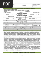 Syllabus - English 1