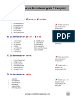 Convergences Lexicales