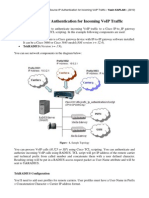 Prefix and Source Ip Authentication For Incoming Voip Traffic