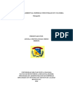 Sistema de Gestión Ambiental Empresas Industriales en Colombia