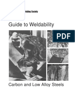 AWS Guide To Weldability Carbon and Low Alloy Steels