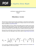 Eigenvalues