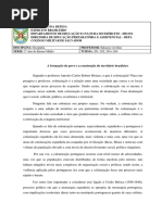 A Formação Do Povo e A Construção Do Território Brasileiro - Parte 1